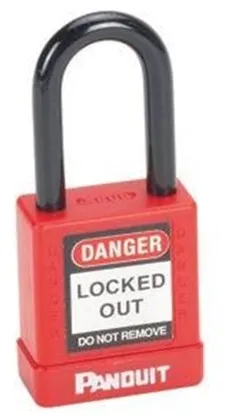 PANDUIT Candado no conductor, Arco 38 mm