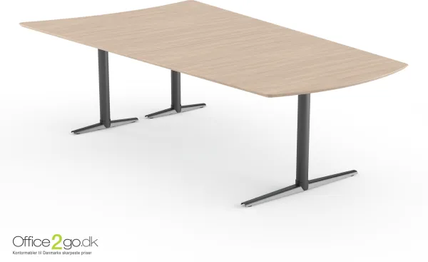 Mesa de reuniones Switch Media - 8 personas - 250 cm.